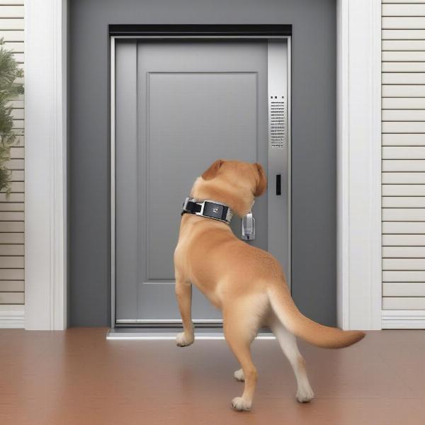 Electronic Dog Door Security