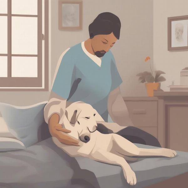 Euthanasia procedure for dogs