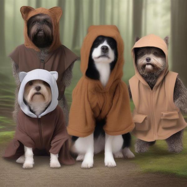 Ewok Dog Costume Choices