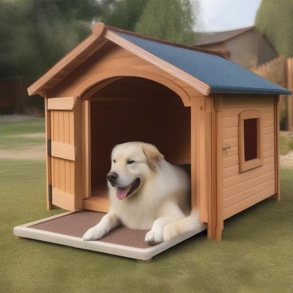 Extra Large Dog House with Key Features