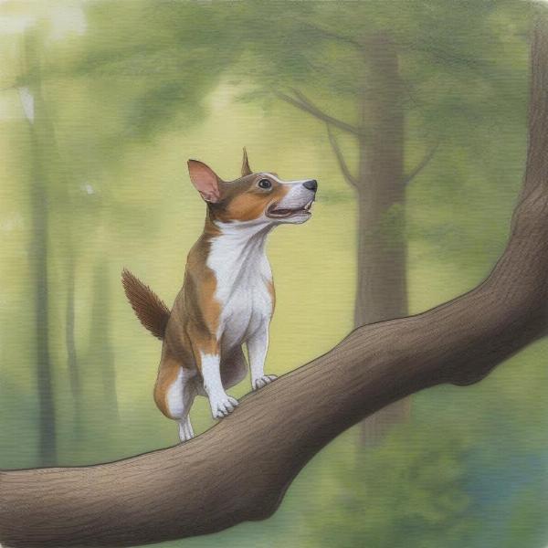 Feist Treeing Squirrel