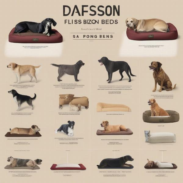 Filson Dog Bed Sizes Comparison