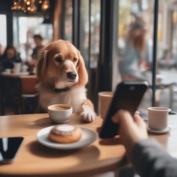 Finding dog-friendly coffee shops online