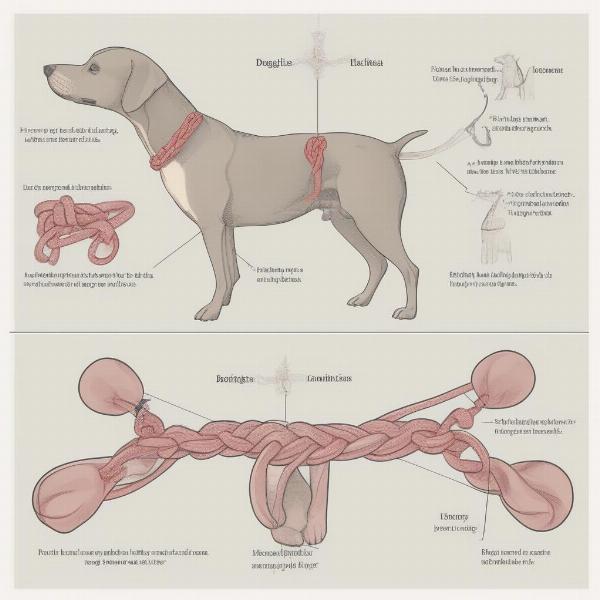 Diagram of Dog Knot