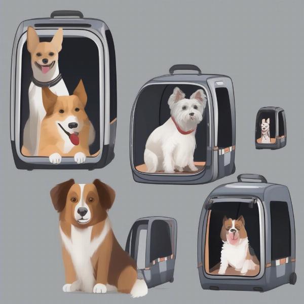 Front Dog Carrier Size Comparison