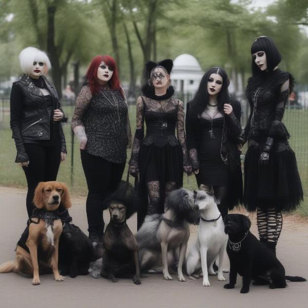 Goth Dog Park Meetup