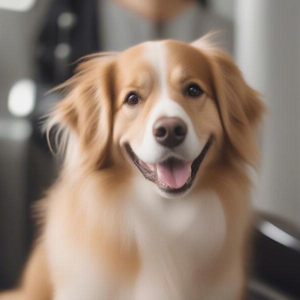 Happy Dog After Grooming