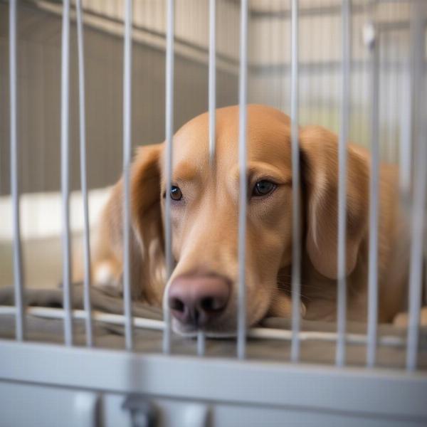 Happy Dog in Tallahassee Kennel