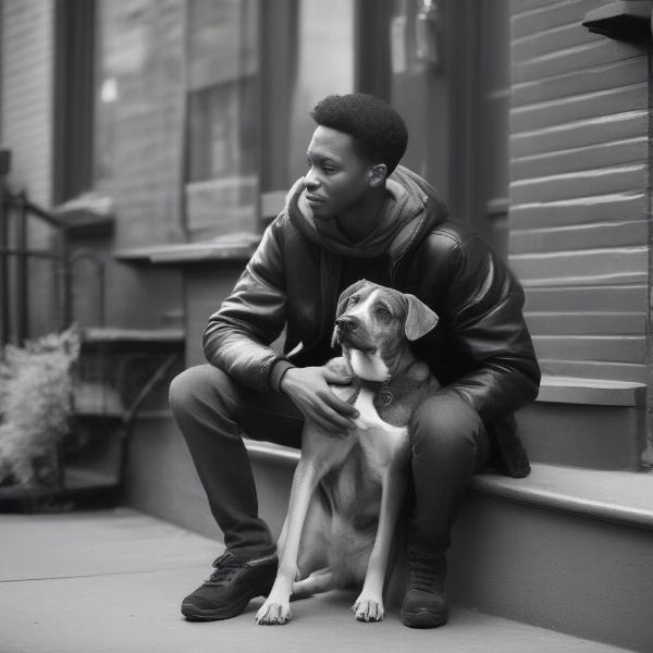 Harlem Dog Owner Bonding