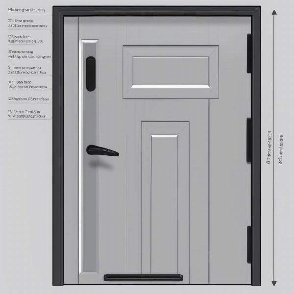 Hartman Dog Door Sizes Chart