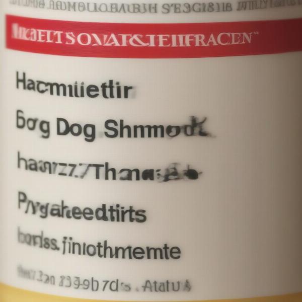 Hartz Dog Shampoo Ingredients