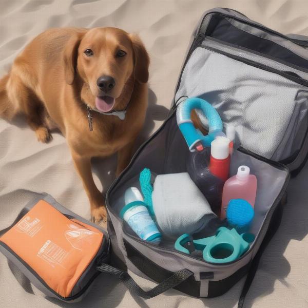 Preparing for Hawker Beach with your dog