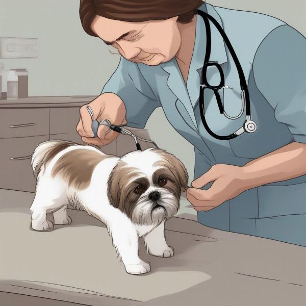 Regular vet checkups for your Shih Tzu