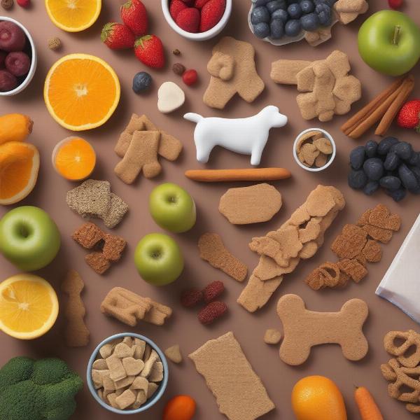 Healthy treats for dogs