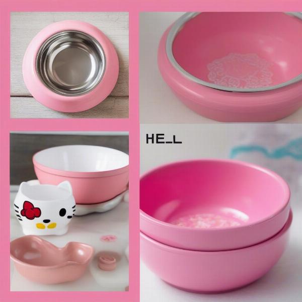 Different Types of Hello Kitty Dog Bowls