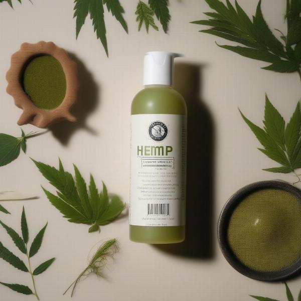 Hemp Shampoo Bottle for Dogs