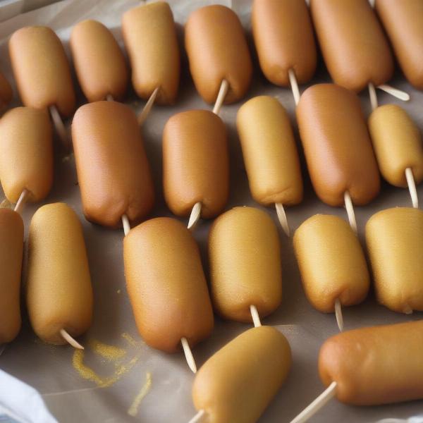 Homemade Dog Corn Dog