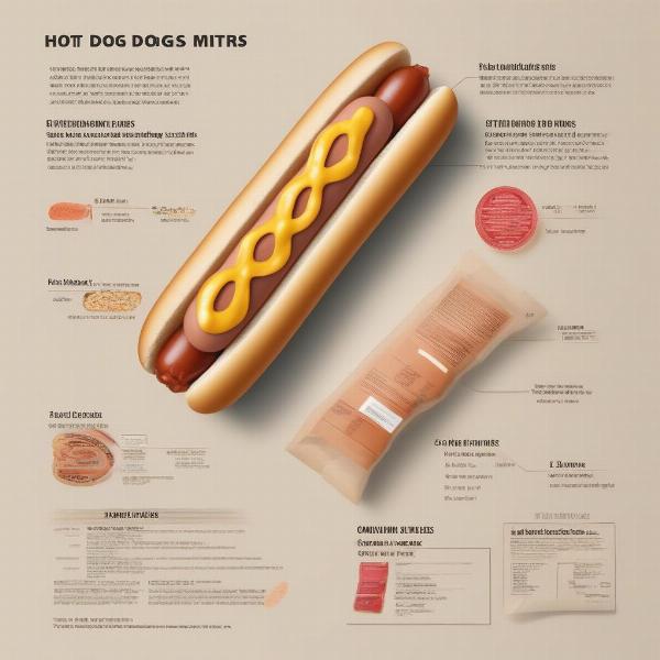 Hot Dog Ingredients Label