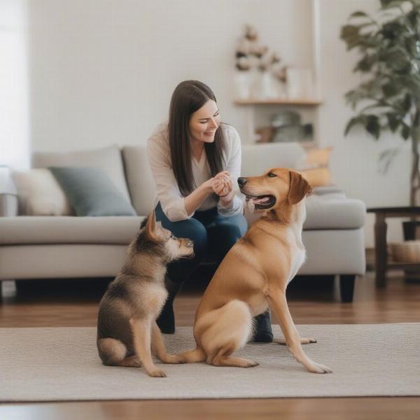 Dog training at home in Edmond