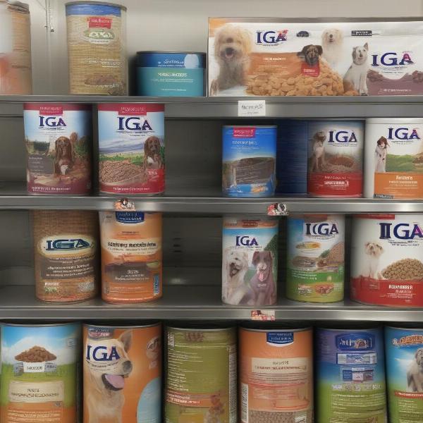 IGA Dog Food Variety