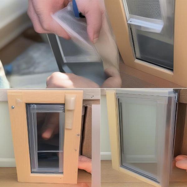 Installing Dog Door Replacement Flap