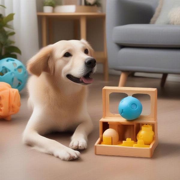 Interactive Dog Toys: Puzzle and Treat Dispensers