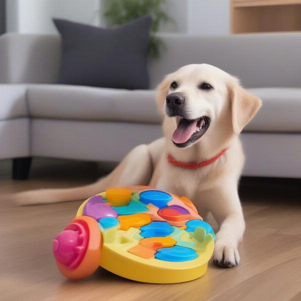 Interactive Puzzle Toy with Treats