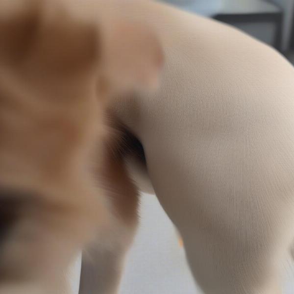 Dog Showing Signs of an Itchy Butt