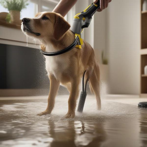 Karcher Dog Wash System in Action