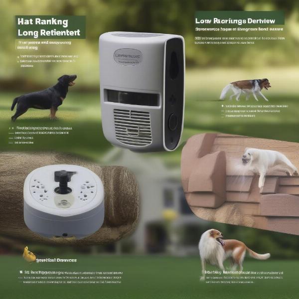 Types of Long Range Dog Barking Deterrents