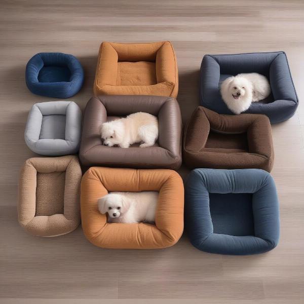 Different LV Dog Bed Styles