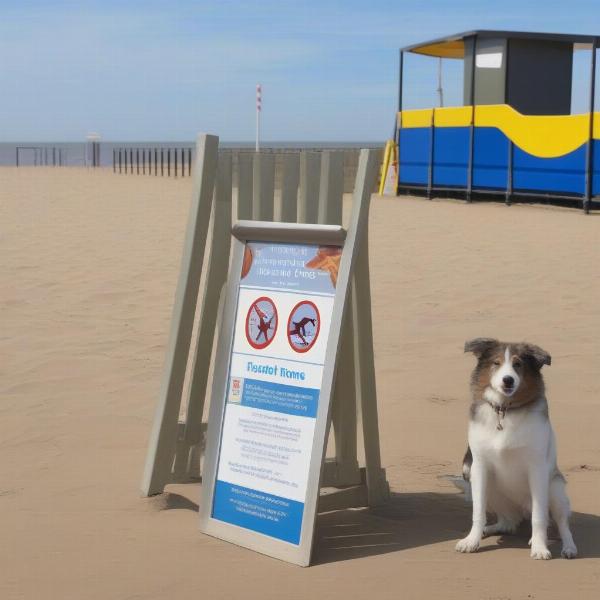 Dog-friendly facilities on Mablethorpe beach