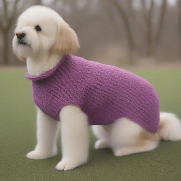 Crochet Dog Sweater Patterns for Large Dogs