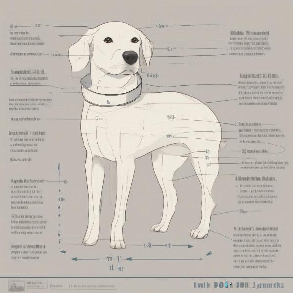 How to measure a dog for a jacket