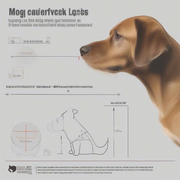 Measuring a Dog for a Muzzle in the UK