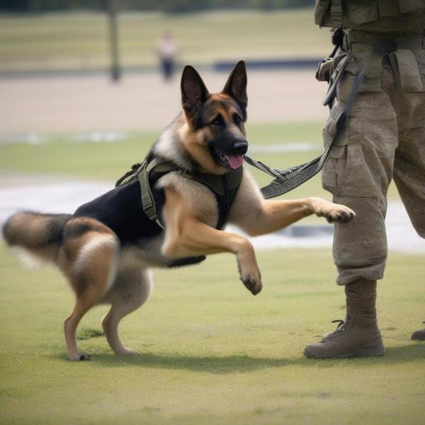 Military Working Dog Training