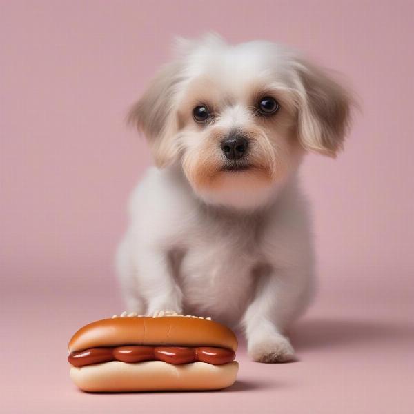 Mini Hot Dogs as Dog Treats