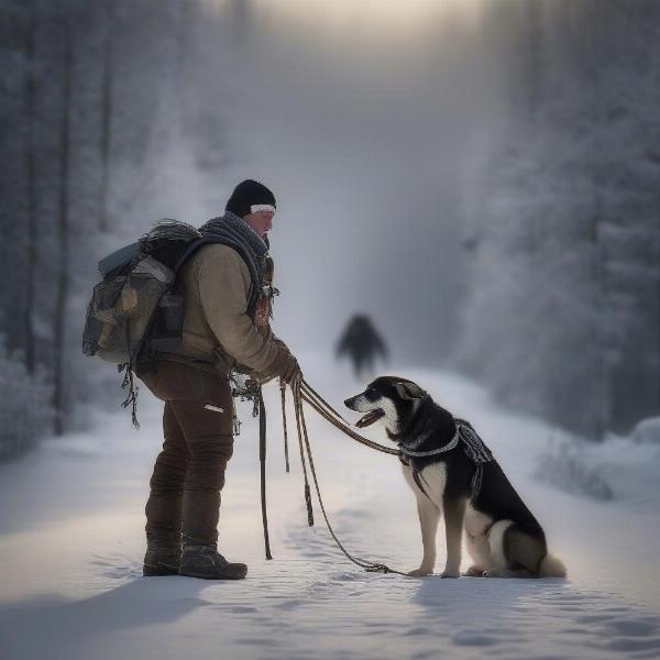 Musher and Lead Dog Connection