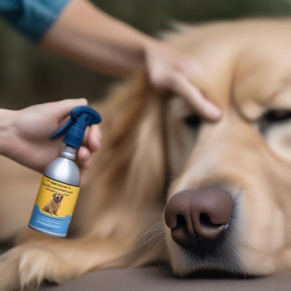 Natural Tick Spray for Dogs