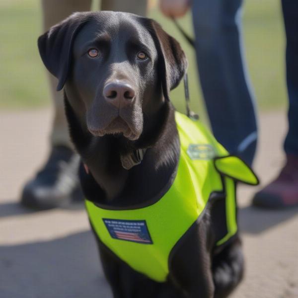 Non-profit organization training diabetic service dogs