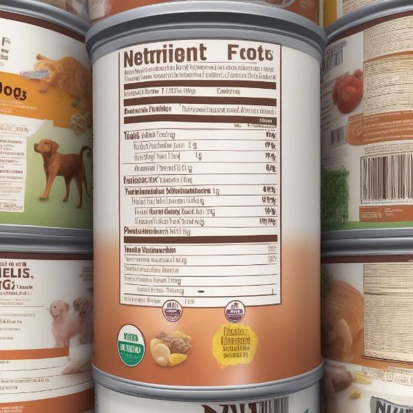 Nutro Canned Dog Food Ingredients