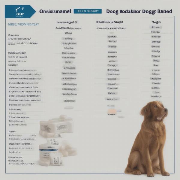 Onsior dosage chart for dogs