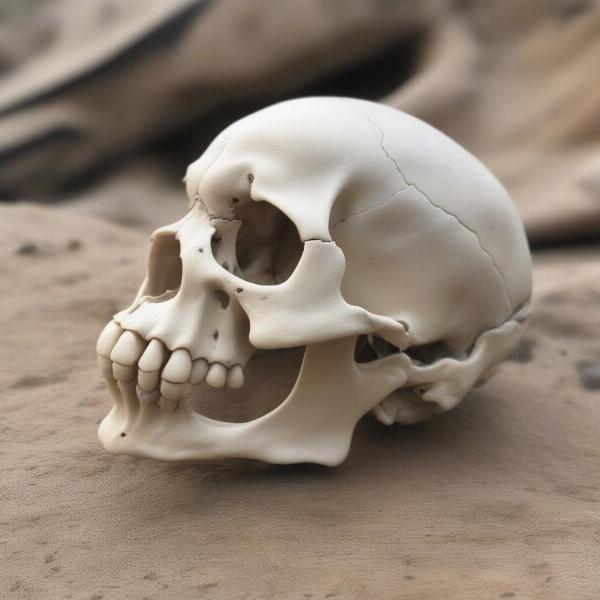 Open Fontanel on a Puppy Skull