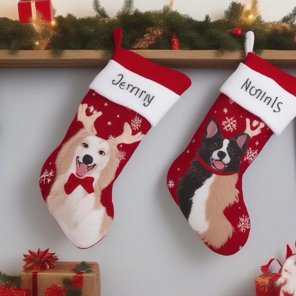 Choosing the perfect personalised dog Christmas stocking