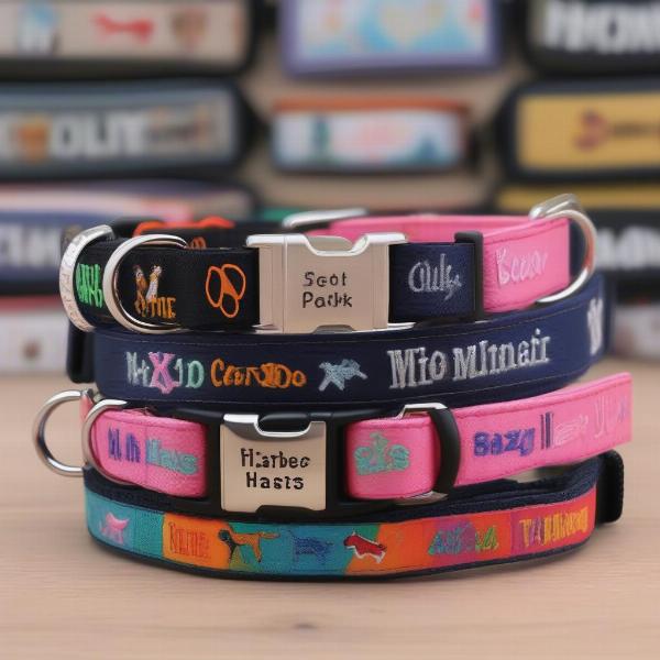 Personalized Funky Dog Collars