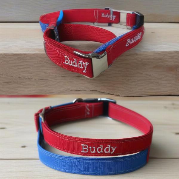 Personalized Stitch Dog Collar