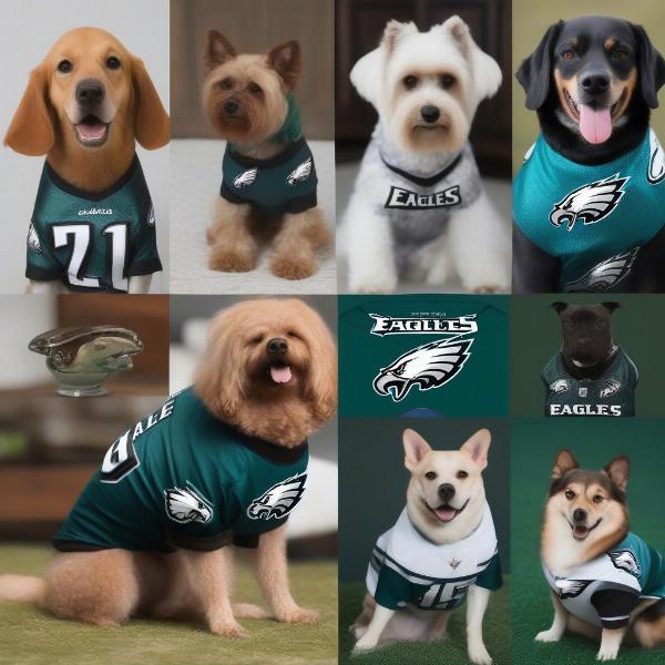 Philadelphia Eagles Dog Jersey Sizes