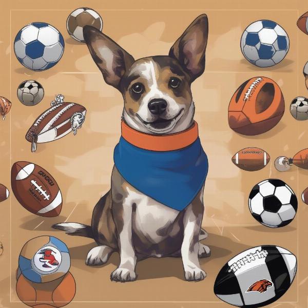 Other football accessories for dogs