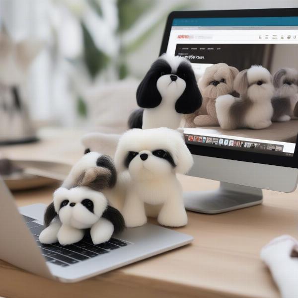 Shopping for a Plush Shih Tzu online