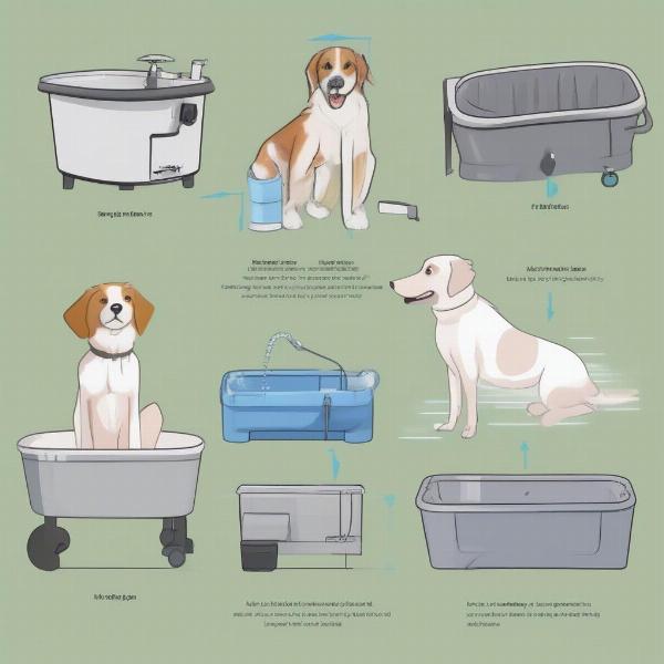 Types of Portable Dog Baths